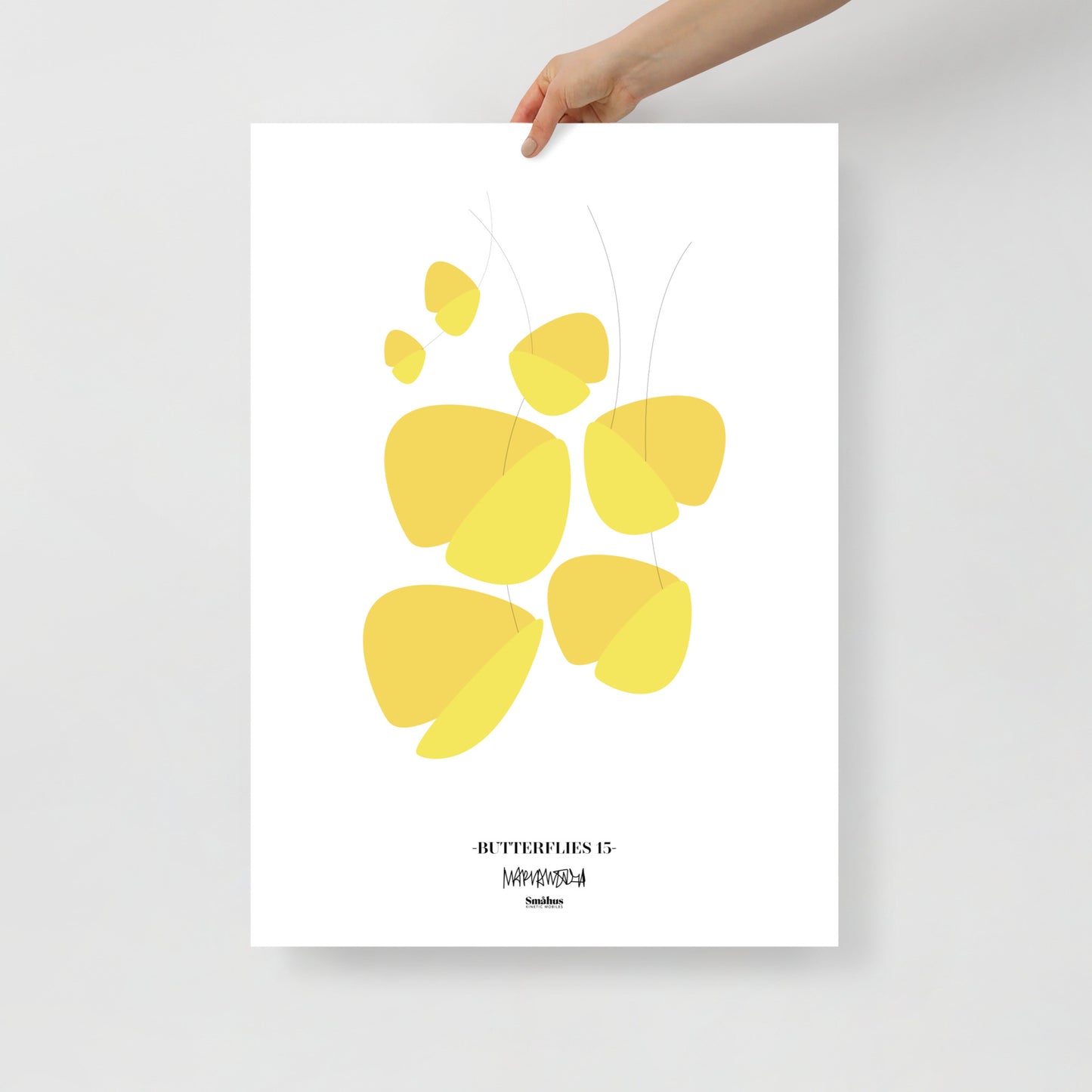 Poster Butterflies N.15