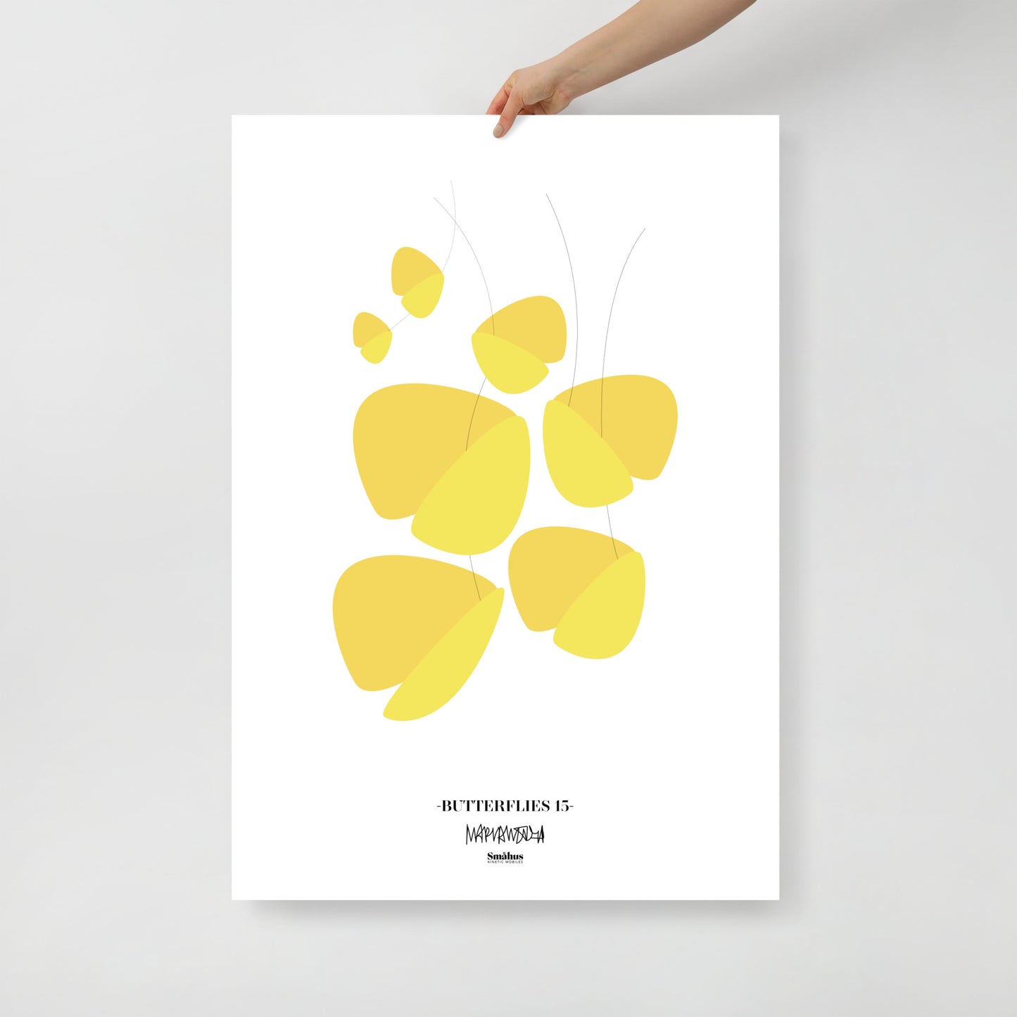 Poster Butterflies N.15