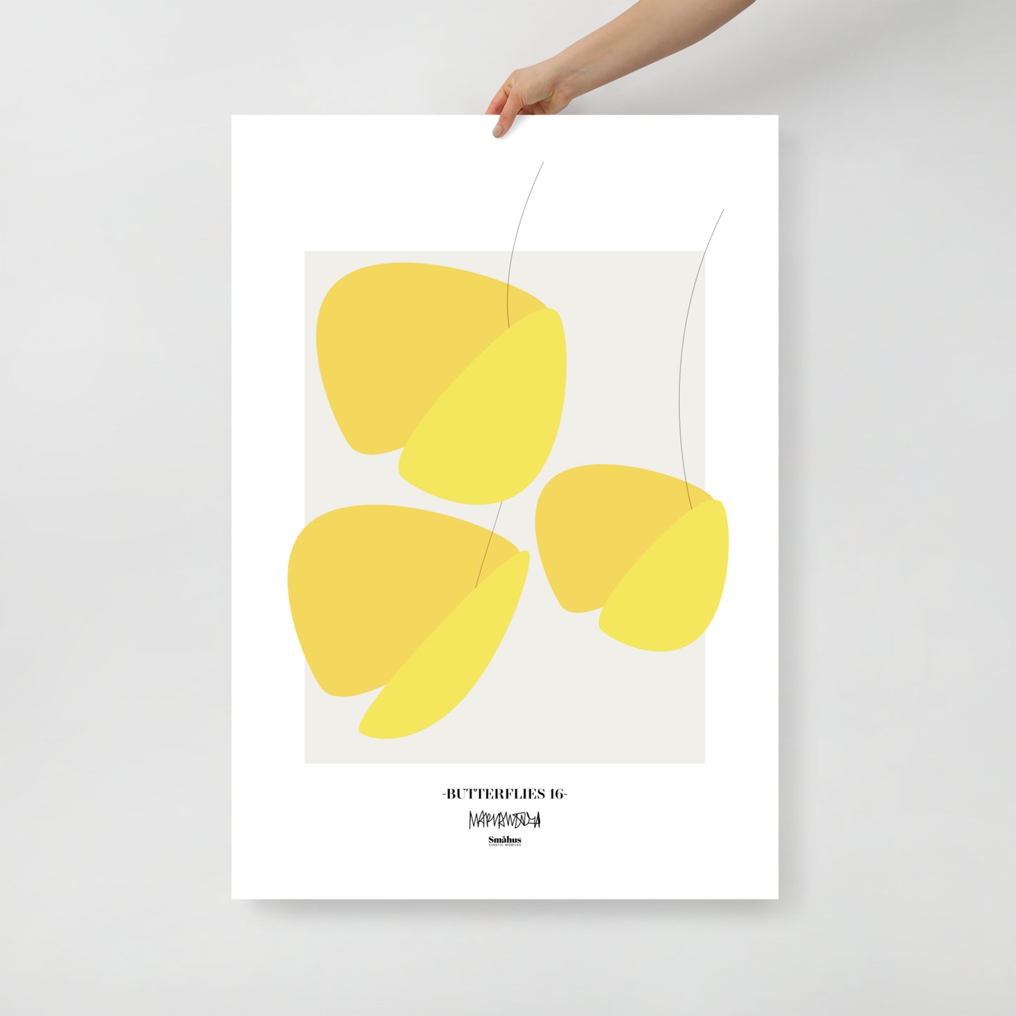 Poster Butterflies N.16